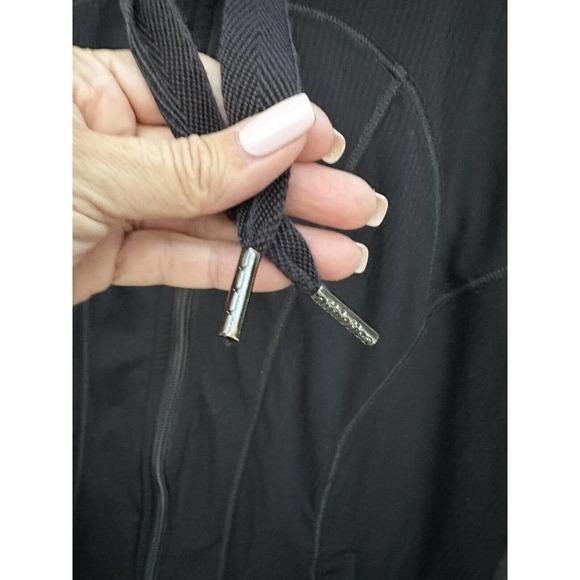 Lululemon Transition Studio Jacket Womens Sz 6 Black Swing Top Swift Pleated - Picture 9 of 15